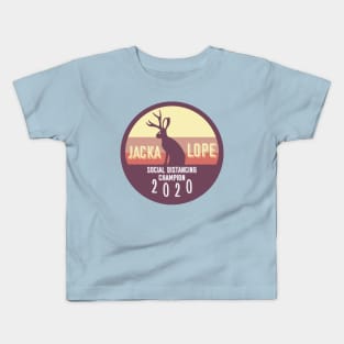 Jackalope: Social Distance Champion Kids T-Shirt